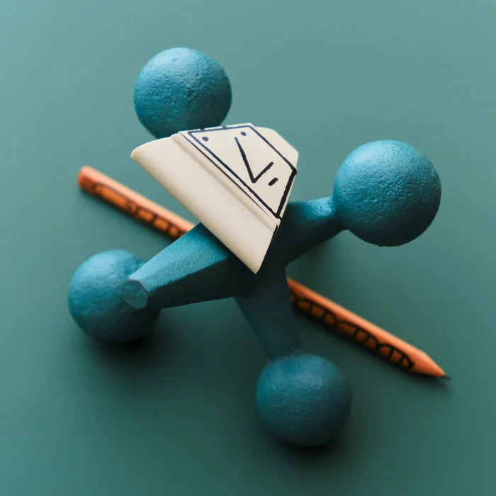 “JUAN’S TRI AGAIN” ERASER — by Woset