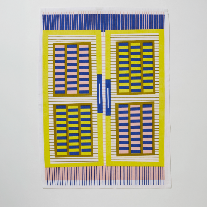 LADDER TEA TOWEL — by Mezzaluna Studio