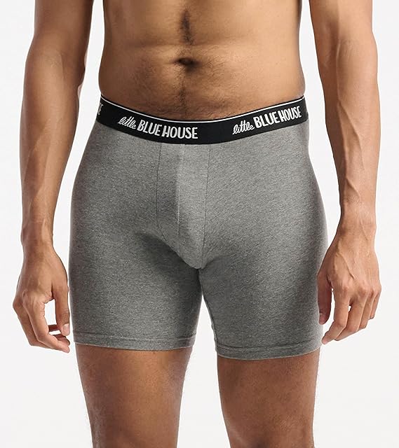 Little Blue House Men's Funny Boxer Briefs, Nice Dink, Medium