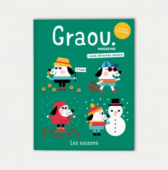 MAGAZINE GRAOU (3-7 years old) — Les saisons