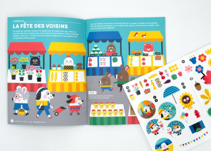 MAGAZINE GRAOU (3-7 years old) — Les saisons