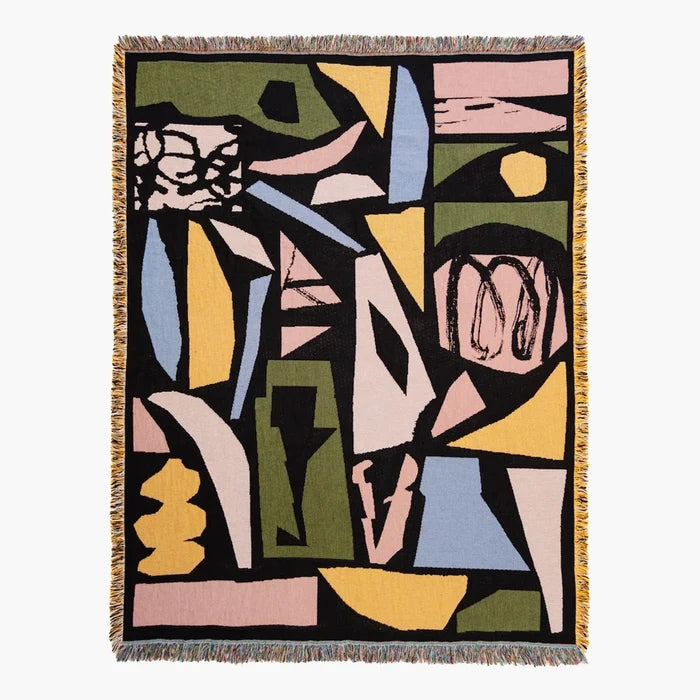 MARIBOU THROW, Woven Blanket — by Slowdown Studio & Jake Hollings