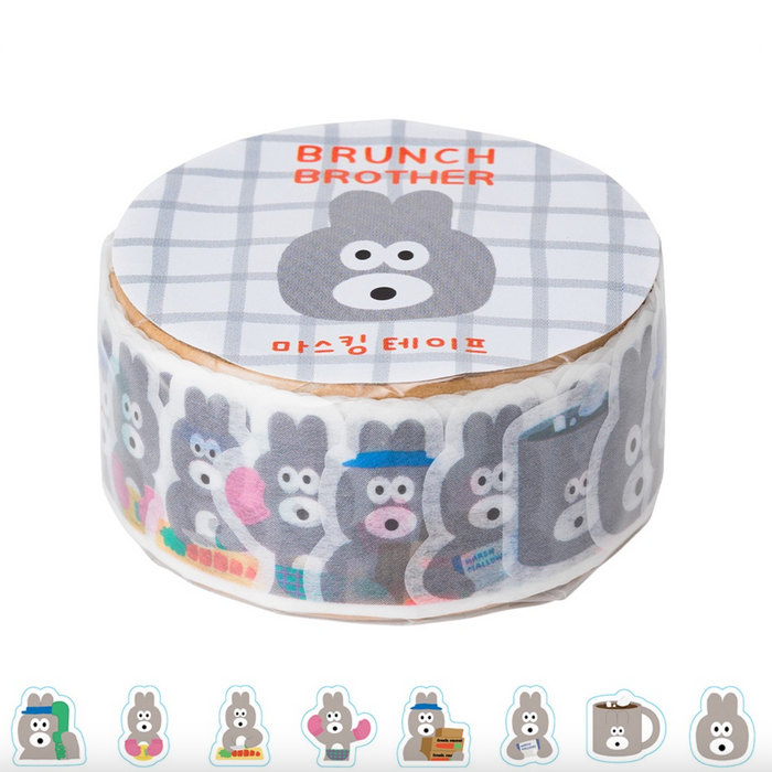 MASTÉ MASKING TAPE, SEPARATE BRUNCH BROTHER BUNNY — by MARK’S