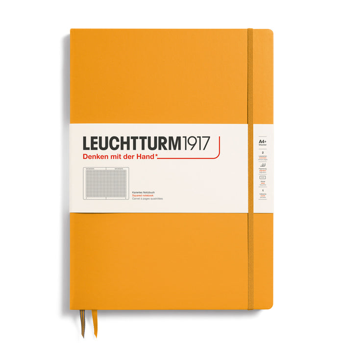 MASTER SLIM (A4+) NOTEBOOK HARDCOVER, RISING SUN (Multiple Styles) — by Leuchtturm1917