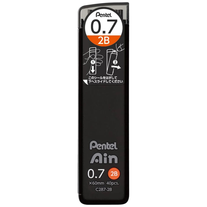 MECHANICAL PENCIL REFILL PENTEL AIN STEIN LEAD  0.7 mm — by Pentel