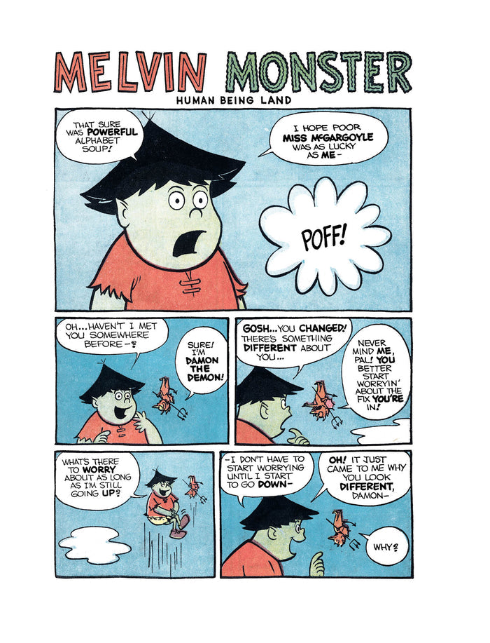 MELVIN MONSTER — by John Stanley