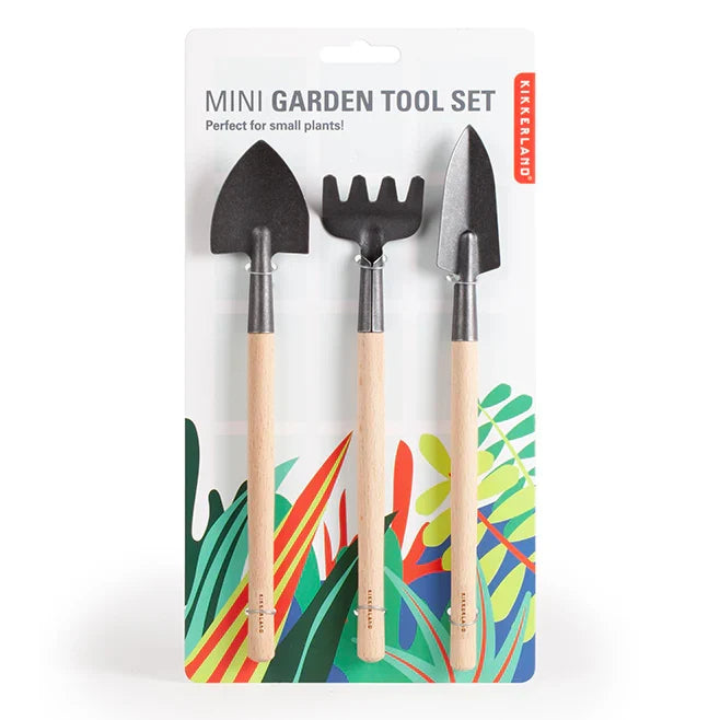 MINI GARDEN TOOL SET — by Kikkerland