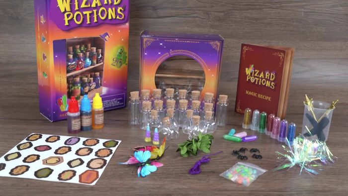 Mini Wizard Potions Kit – DIY Fairy Magic Craft Set for Kids & Girls
