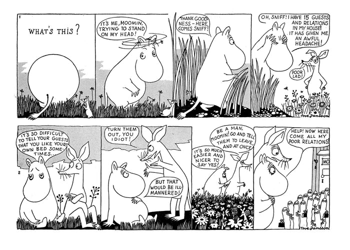 MOOMIN ADVENTURES: BOOK THREE — by Tove Jansson and Lars Jansson