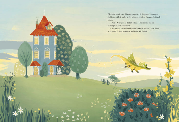 MOOMIN ET LE DRAGON — by Tove Jansson, Cecilia Davidsson & Cecilia Heikkilä