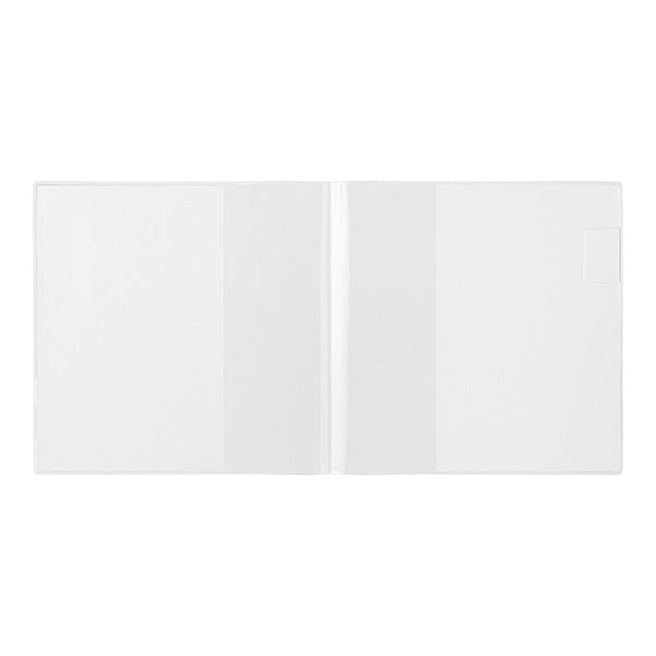 NOTEBOOK CLEAR COVER A5 SQUARE — by Midori