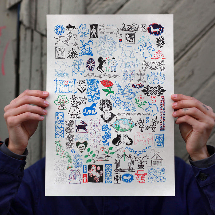 OSKI FLASH, 29,7 x 42 cm (A3) – by Oski