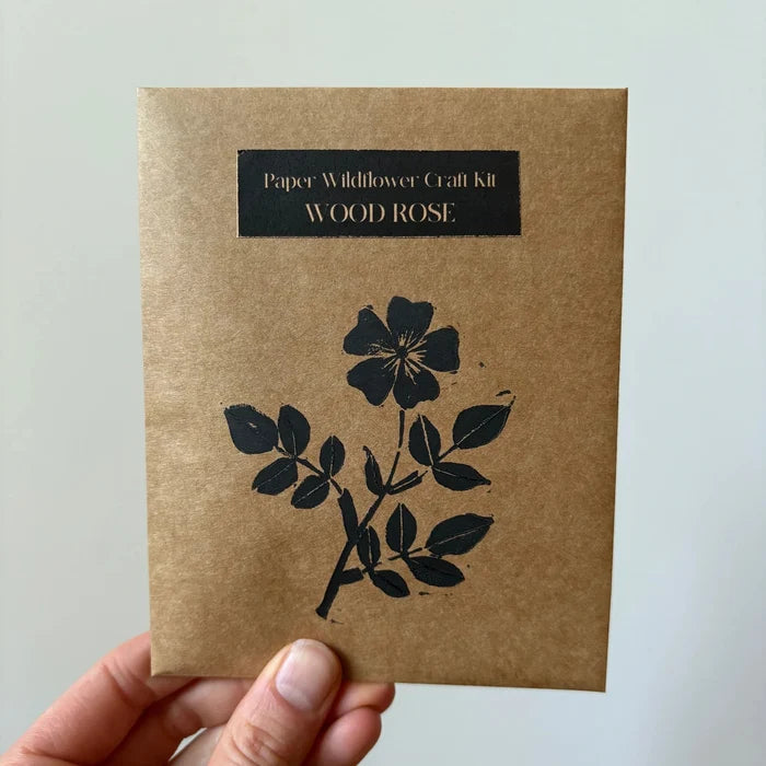 PAPER FLOWER, CRAFT KIT - Wood Rose — by Atelier Nature Morte