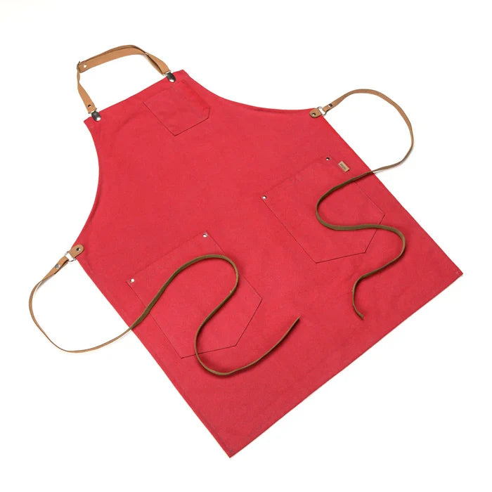 Patrizio Apron - Red — by Maison Milan