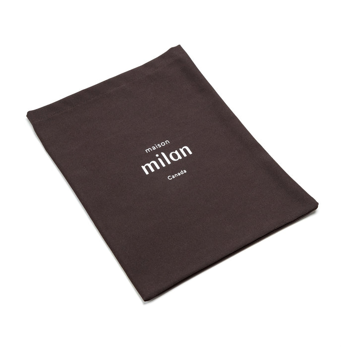 PATRIZIO APRON – Dark Brown — by Maison Milan