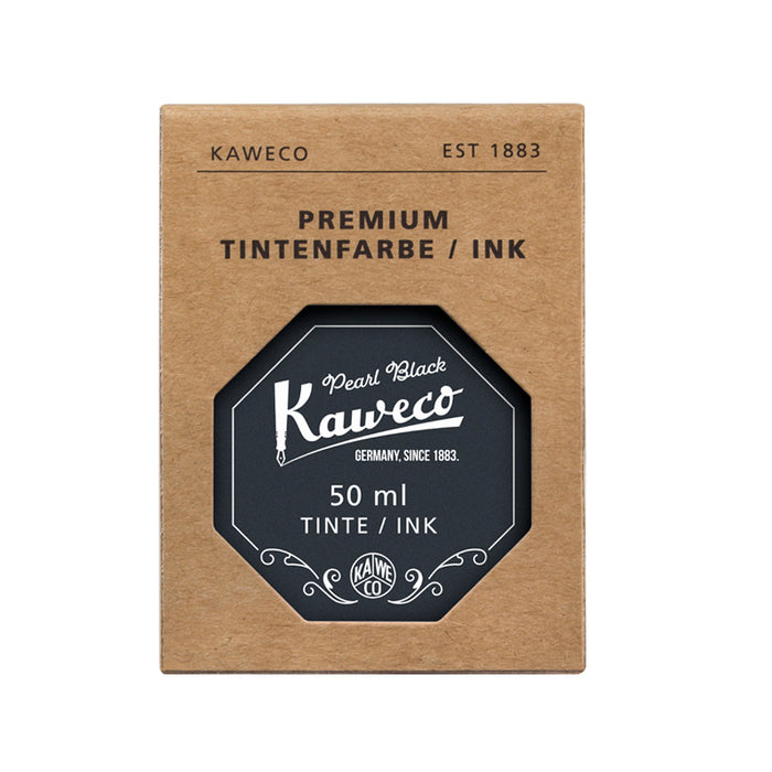 PEARL BLACK INK BOTTLE 50ML — by Kaweco