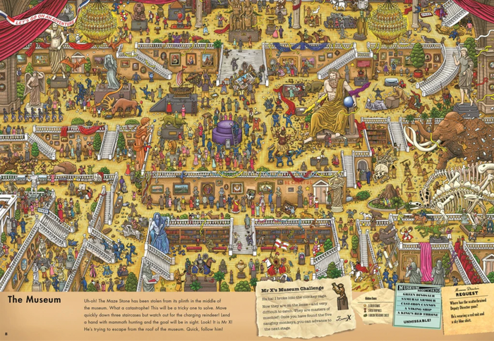 PIERRE THE MAZE DETECTIVE: The Search for the Stolen Maze Stone — by Hiro Kamigaki and IC4DESIGN