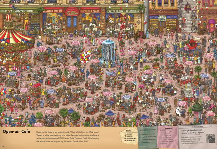 PIERRE THE MAZE DETECTIVE: The Search for the Stolen Maze Stone — by Hiro Kamigaki and IC4DESIGN