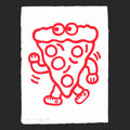 PIZZA MCDO (Original Drawing) - 7" x 9.5" — by Benoit Tardif