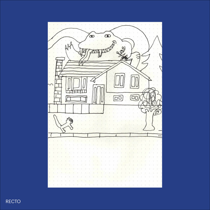 PIZZA PUNK ARÉNA, Sketch 27 (Original Drawing) - 5.75" x 8.25" — by Benoit Tardif