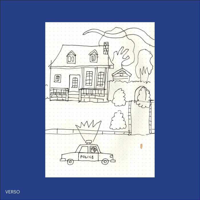 PIZZA PUNK ARÉNA, Sketch 35 (Original Drawing) - 5.75" x 8.25" — by Benoit Tardif