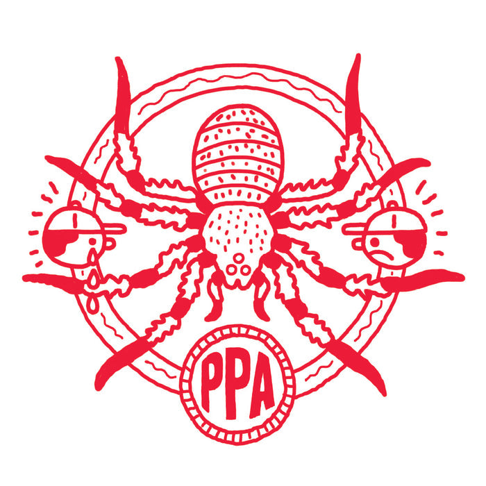 PIZZA PUNK ARENA “Tarentule” - 12.5" x 12.5" — by Benoit Tardif