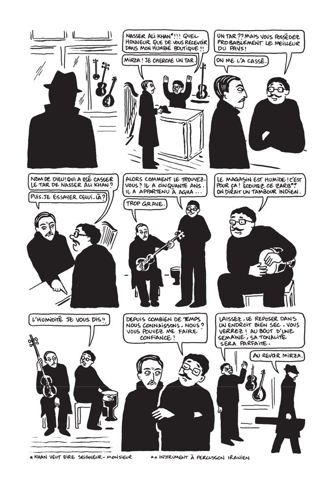 POULET AUX PRUNES — by Marjane Satrapi