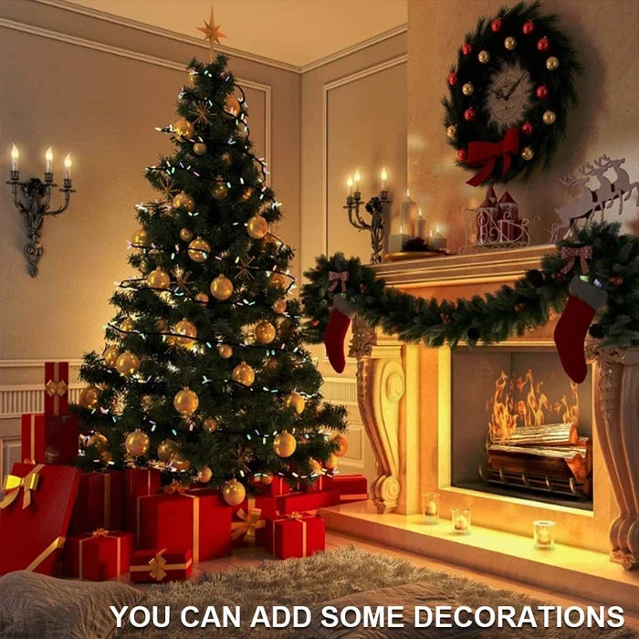 Premium Artificial Christmas Tree with Metal Stand – Multiple Sizes