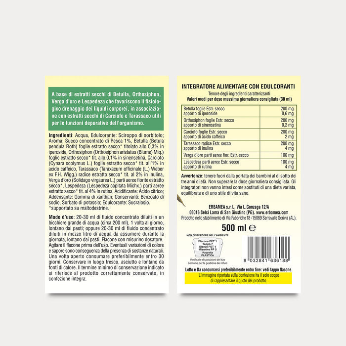 Puradren Fluido Concentrato gusto Pesca