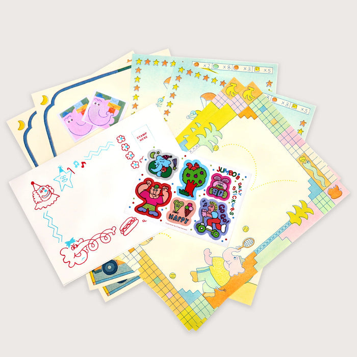 RISOGRAPH STATIONERY SET — by Erika Horiuchi