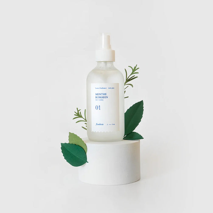 ROOM SPRAY, Mint + Rosemary — by Flambette