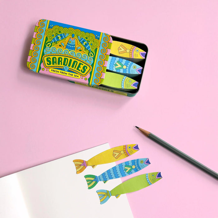 SARDINES FISHY STICKY NOTES — by Chronicle books