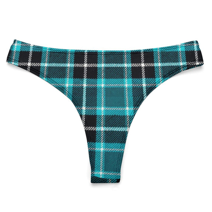 School Girl Inspired Cotton Thong Underwear for Women | 100% Cotton Breathable Thong Panties