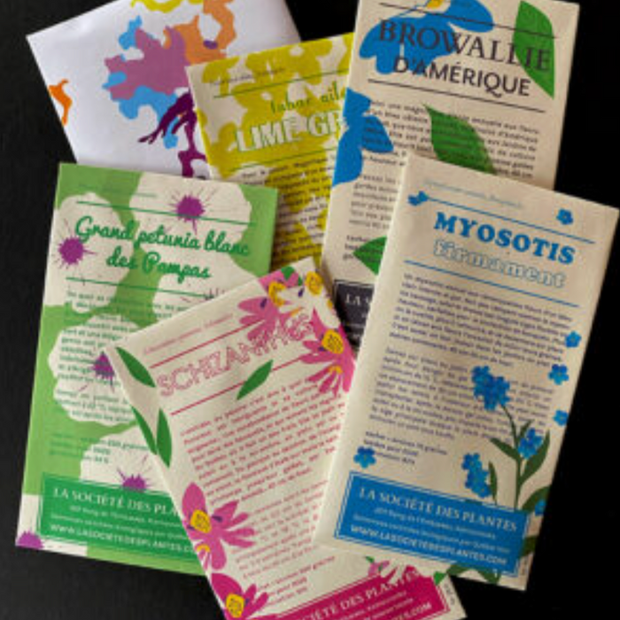 SEEDS (Multiple varieties) — by La Société Des Plantes