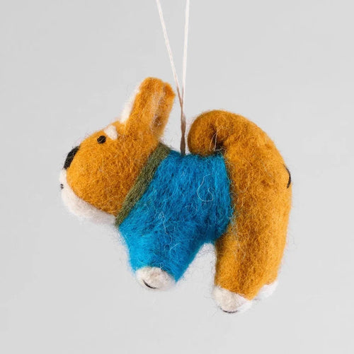 "SHISHI" HANGING FELT ORNAMENT — by Cari Vander Yacht