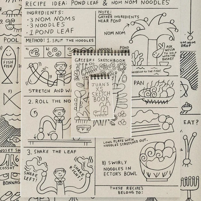 SKETCHBOOK (Multiple Sizes) — by Woset