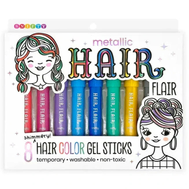 SNIFTY HAIR FLAIR METALLIC hair color gel sticks by SNIFTY