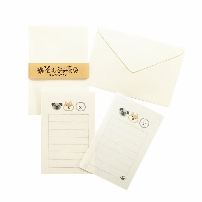 SOEBUMI MINI LETTER PAD – Wan wan wan — by Furukawashiko