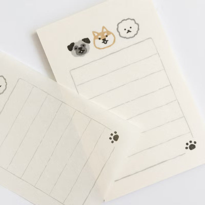 SOEBUMI MINI LETTER PAD – Wan wan wan — by Furukawashiko