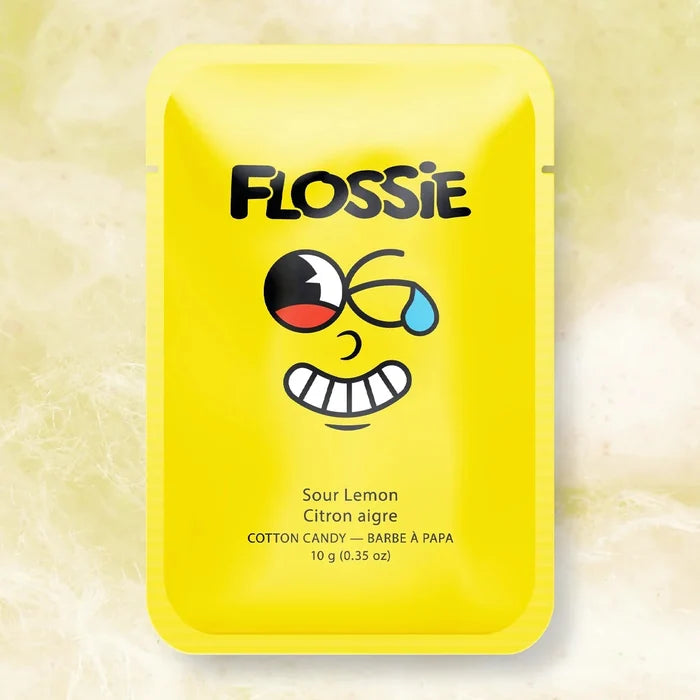 SOUR LEMON COTTON CANDY — by Flossie