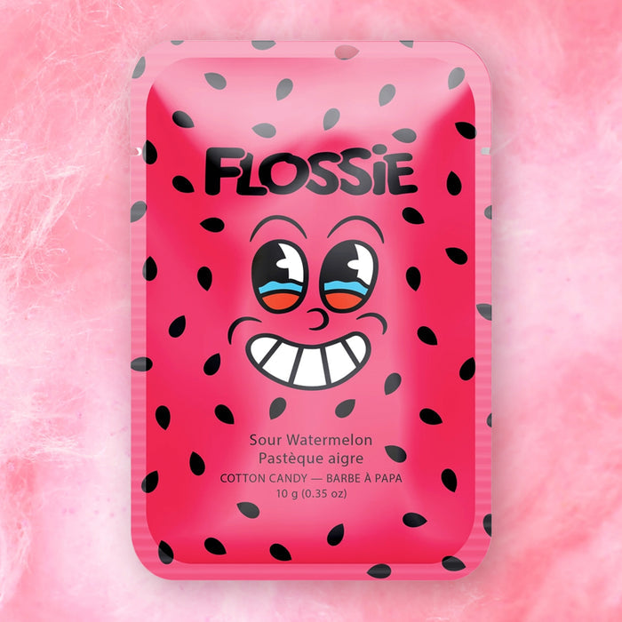 SOUR WATERMELON COTTON CANDY — by Flossie