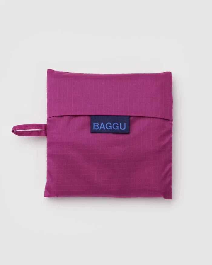 STANDARD "DEEP FUSCHIA" REUSABLE BAG — by Baggu