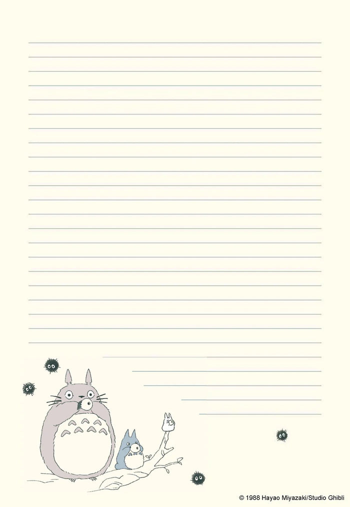 STATIONERY SET "STUDIO GHIBLI MY NEIGHBOR TOTORO" — by Chronicle Books