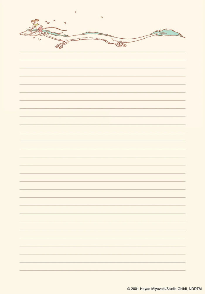 STATIONERY SET "STUDIO GHIBLI SPIRITED AWAY" — by Chronicle Books