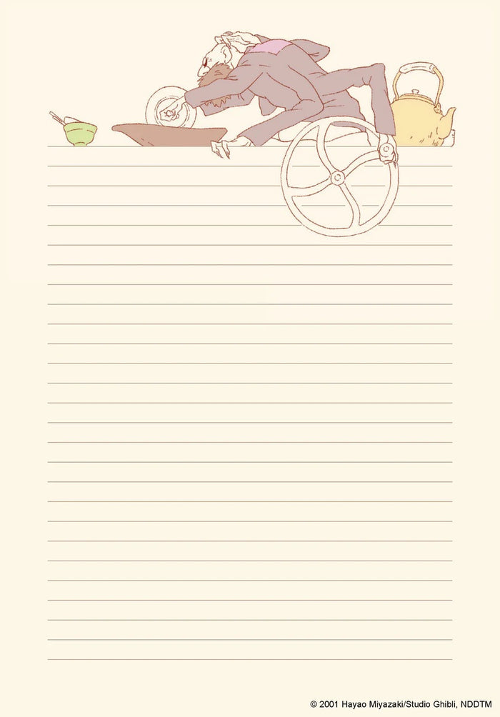STATIONERY SET "STUDIO GHIBLI SPIRITED AWAY" — by Chronicle Books