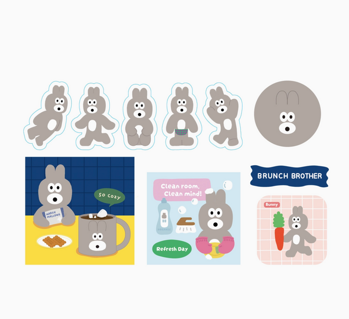 STICKERS BRUNCH BROTHER, BUNNY — by Mark's