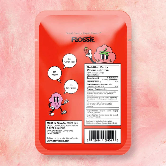 STRAWBERRY COTTON CANDY — by Flossie