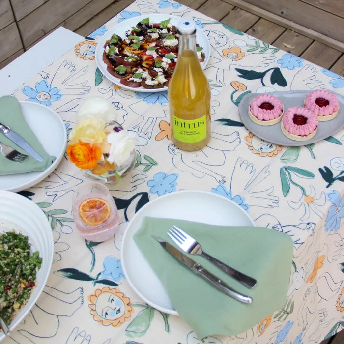 TABLECLOTH - FILLES-FLEURS — by Eve Gravel x Julia GR