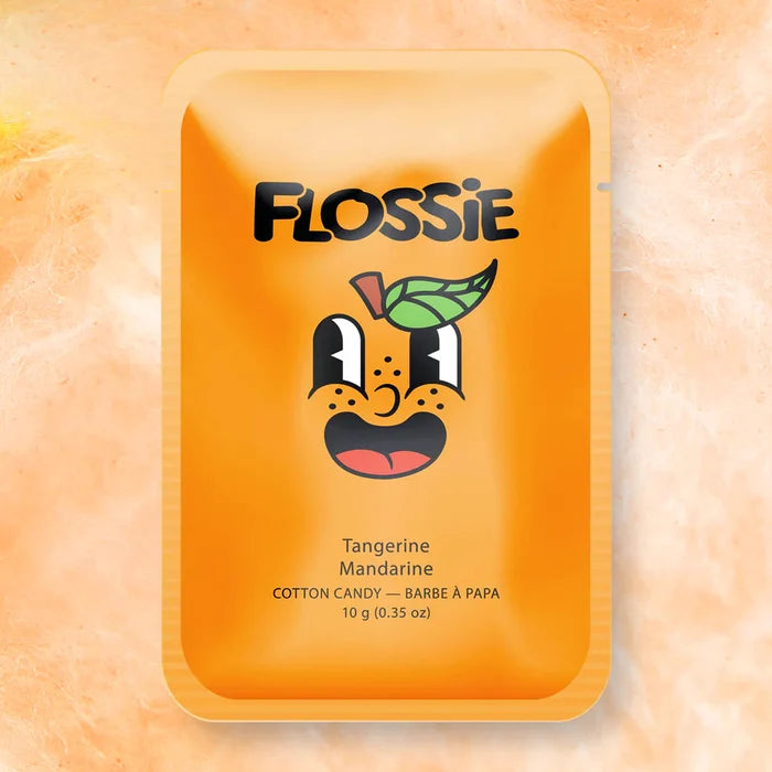 TANGERINE COTTON CANDY — by Flossie