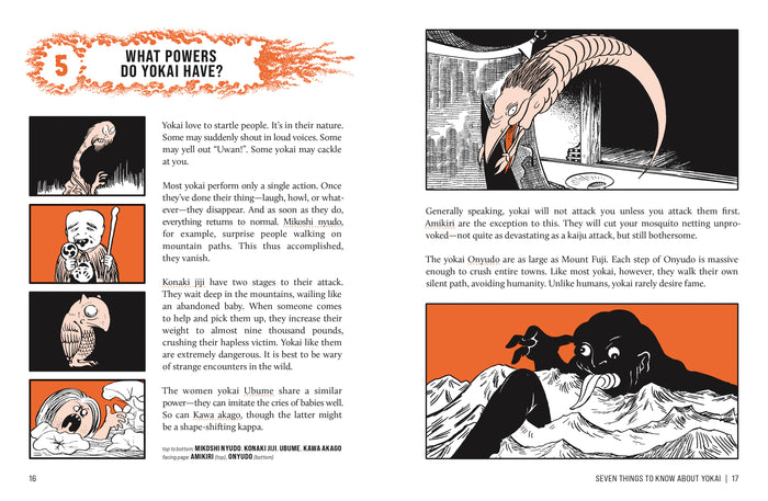 THE DEFINITIVE YOKAI FIELD GUIDE — by Shigeru Mizuki